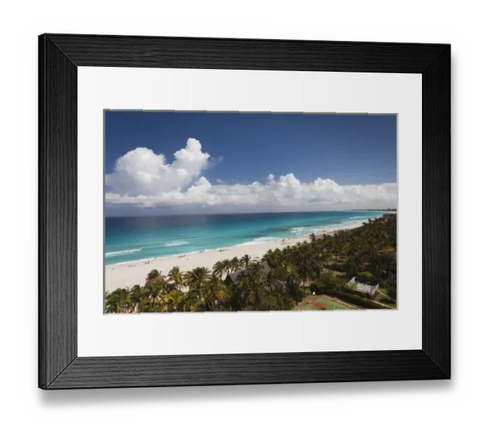 Framed Print : Cuba, Matanzas Province, Varadero, Varadero Beach, elevated view Framed Print : Cuba, Matanzas Province, Varadero, Varadero Beach, elevated view
