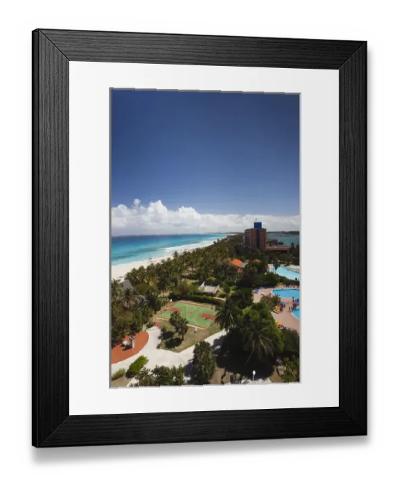 Framed Print : Cuba, Matanzas Province, Varadero, Varadero Beach, Hotel Playa Caleta, elevated view Framed Print : Cuba, Matanzas Province, Varadero, Varadero Beach, Hotel Playa Caleta, elevated view