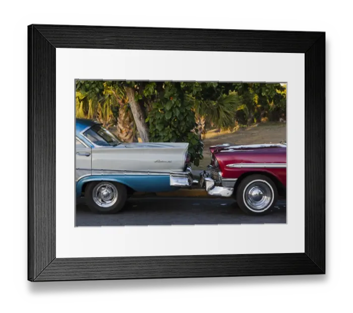 Framed Print : Cuba, Matanzas Province, Varadero, 1950s-era US-made cars Framed Print : Cuba, Matanzas Province, Varadero, 1950s-era US-made cars
