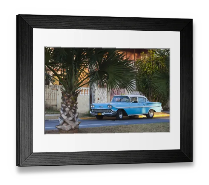 Framed Print : Cuba, Matanzas Province, Varadero, 1950s-era US-made Chevrolet car Framed Print : Cuba, Matanzas Province, Varadero, 1950s-era US-made Chevrolet car
