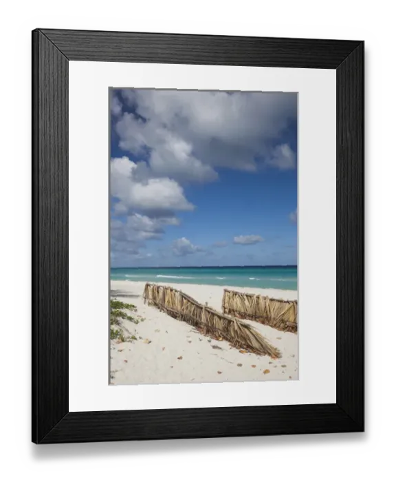 Framed Print : Cuba, Matanzas Province, Varadero, Varadero Beach