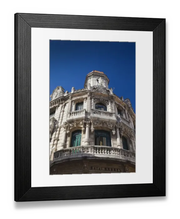 Framed Print : Cuba, Havana, Havana Vieja, Hotel Raquel, exterior Framed Print : Cuba, Havana, Havana Vieja, Hotel Raquel, exterior