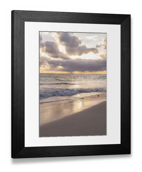 Framed Print : Dominican Republic, Punta Cana, Higuey, Bavaro, Bavaro Beach, sunrise Framed Print : Dominican Republic, Punta Cana, Higuey, Bavaro, Bavaro Beach, sunrise