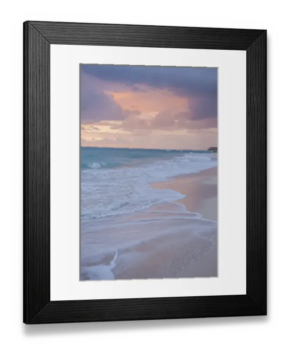 Framed Print : Dominican Republic, Punta Cana, Higuey, Bavaro, Bavaro Beach, sunrise Framed Print : Dominican Republic, Punta Cana, Higuey, Bavaro, Bavaro Beach, sunrise