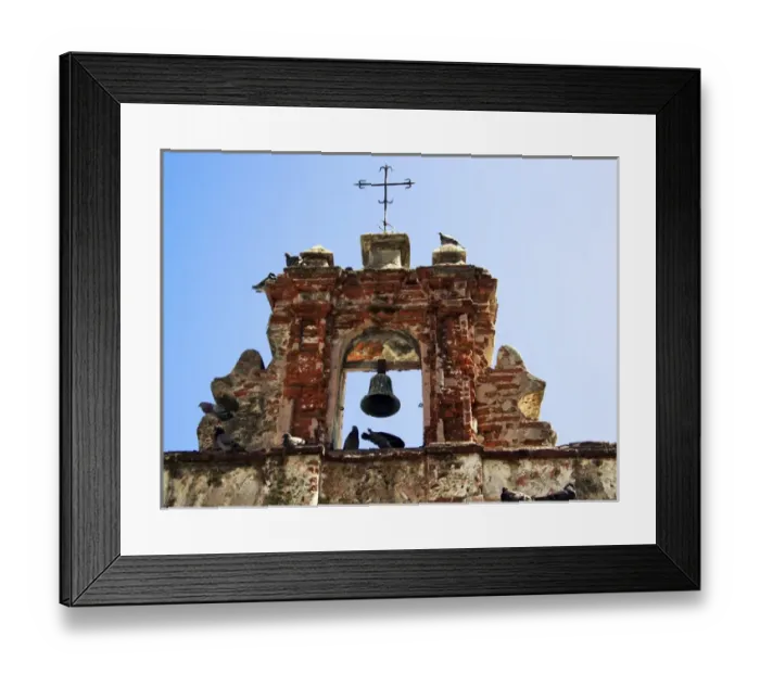 Framed Print : Puerto Rico, Old San Juan, Capilla del Cristo, just outside the Parque de las Palomas