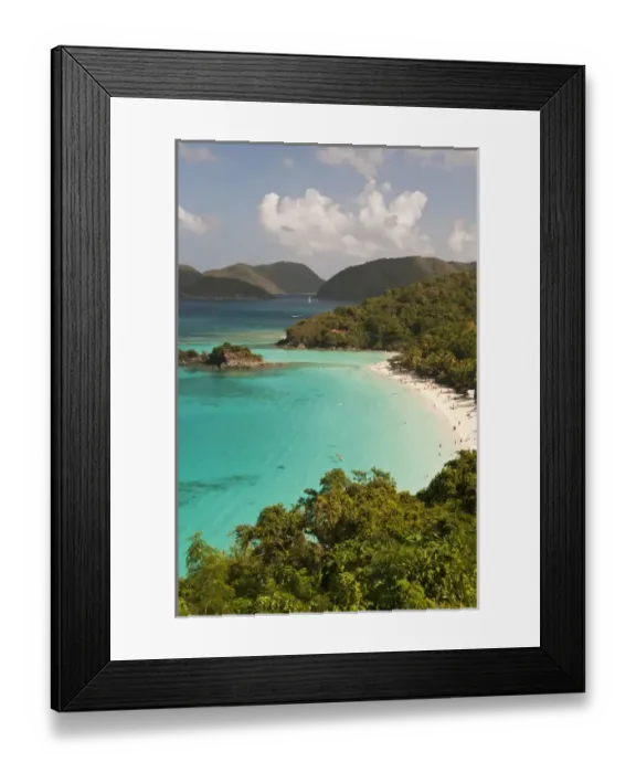Framed Print : USA, USVI, St John. Tropical winter getaway Framed Print : USA, USVI, St John. Tropical winter getaway