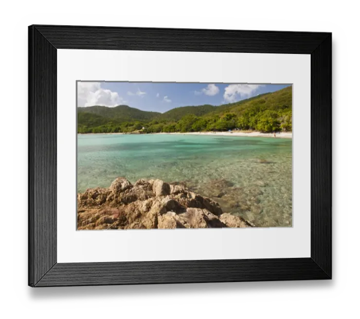 Framed Print : USA, USVI, St John. Tropical winter getaway Framed Print : USA, USVI, St John. Tropical winter getaway