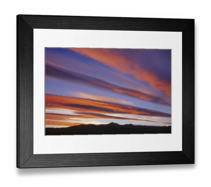 Framed Print : Canada, Alberta, Burmis. CLouds at sunset over the Canadian Rocky Mountains. Credit as Framed Print : Canada, Alberta, Burmis. CLouds at sunset over the Canadian Rocky Mountains. Credit as