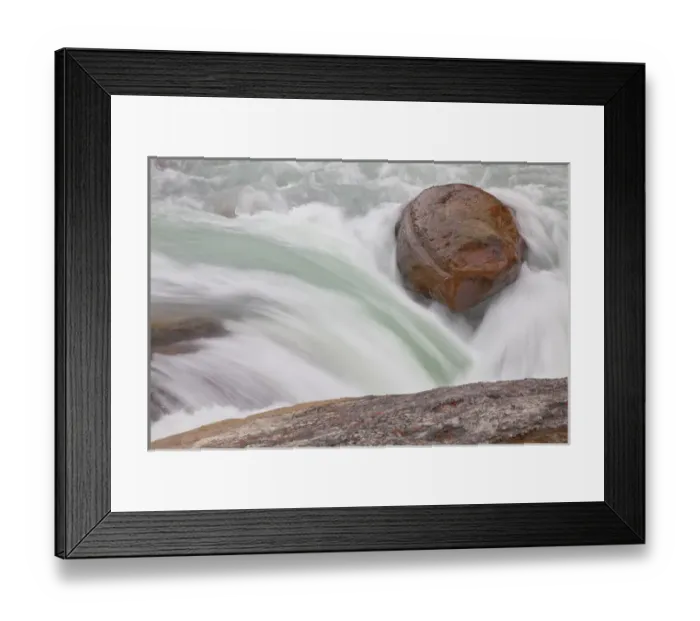 Framed Print : Canada, Alberta, Jasper National Park. Close-up of Sunwapta Falls Framed Print : Canada, Alberta, Jasper National Park. Close-up of Sunwapta Falls