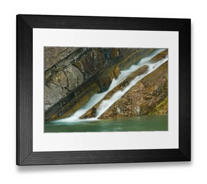 Framed Print : Canada, Alberta, Waterton Lakes National Park. Scenic of Cameron Falls. Credit as Framed Print : Canada, Alberta, Waterton Lakes National Park. Scenic of Cameron Falls. Credit as