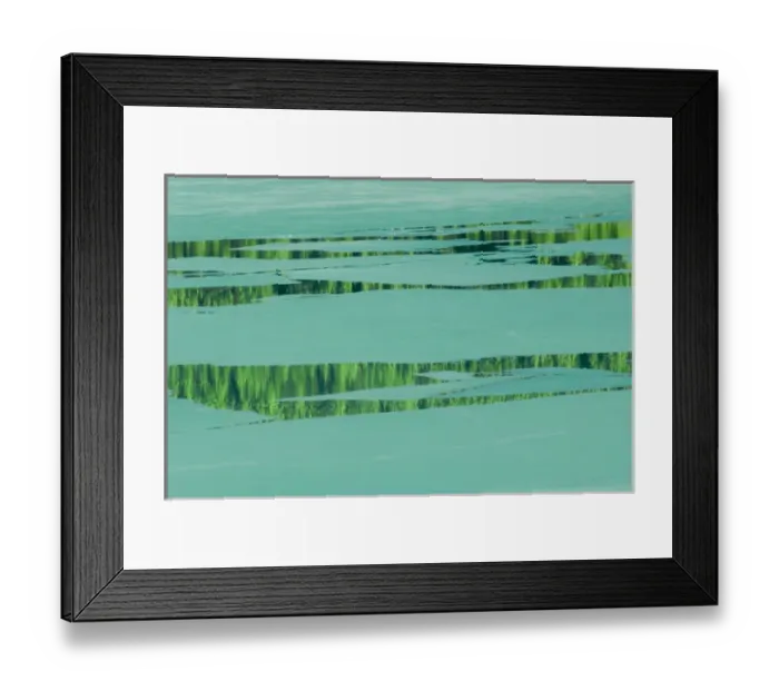 Framed Print : Canada, Alberta, Banff National Park. Ice pattern on Waterfowl Lake