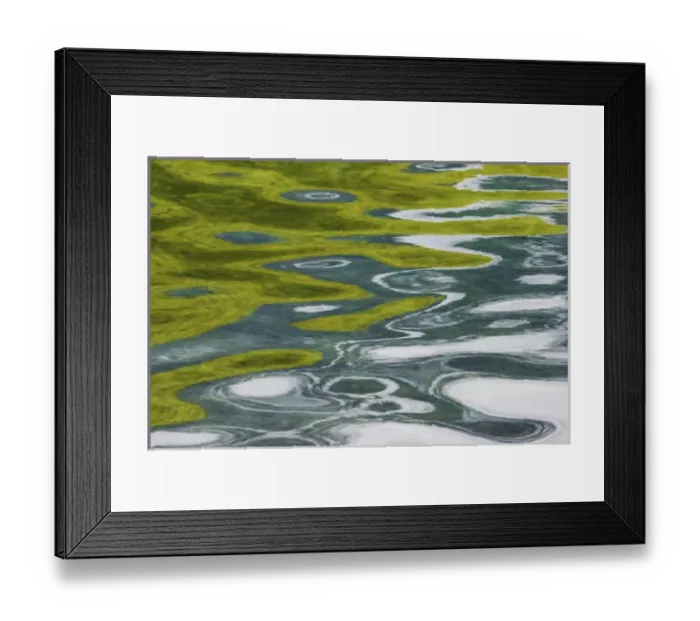 Framed Print : Jasper National Park; Abstract Reflections Framed Print : Jasper National Park; Abstract Reflections