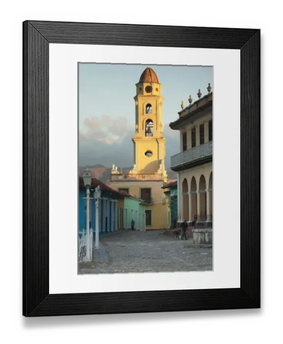Framed Print : Cuba, Sancti Spiritus Province, Trinidad, Museo Nacional de la Lucha Contra Bandidos