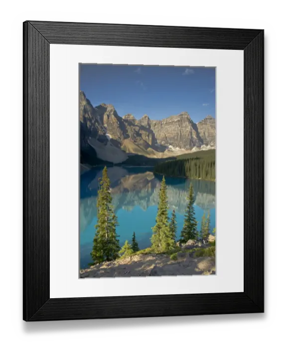 Framed Print : Morning, Mpraine lake, Banff National Park, Alberta, Canada Framed Print : Morning, Mpraine lake, Banff National Park, Alberta, Canada