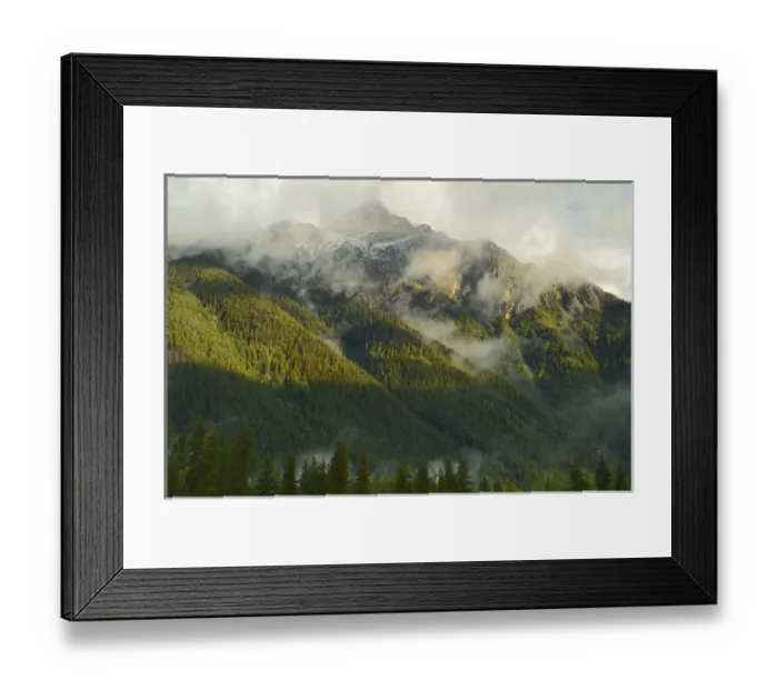 Framed Print : Canada, British Columbia, Mt. Robson Provincial Park. Mountain landscape. Credit as