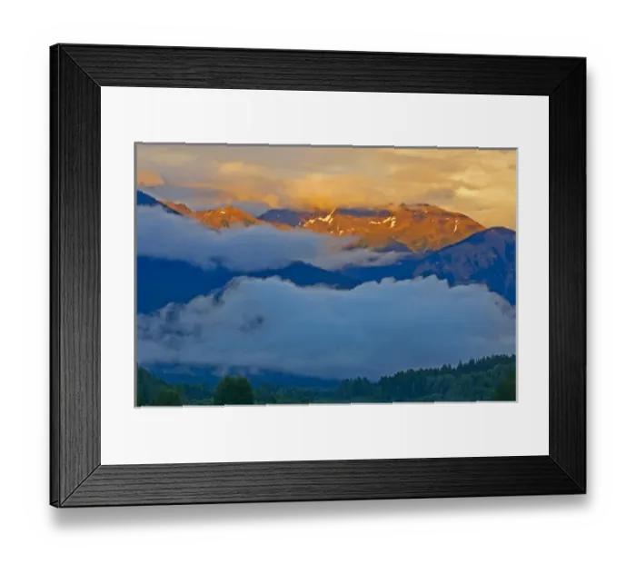 Framed Print : Canada, British Columbia, Valemount. Sunset on the Canadian Rockies Framed Print : Canada, British Columbia, Valemount. Sunset on the Canadian Rockies
