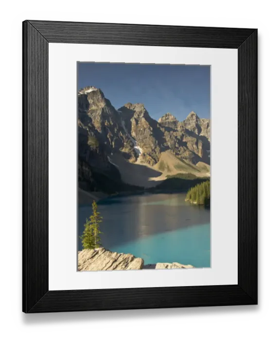 Framed Print : Morning, Mpraine lake, Banff National Park, Alberta, Canada Framed Print : Morning, Mpraine lake, Banff National Park, Alberta, Canada