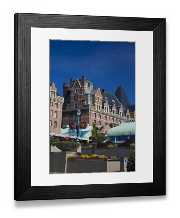 Framed Print : North America; Canada; Victoria; Historic Empress Hotel Framed Print : North America; Canada; Victoria; Historic Empress Hotel