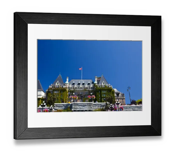 Framed Print : North America; Canada; Victoria; Historic Empress Hotel Framed Print : North America; Canada; Victoria; Historic Empress Hotel