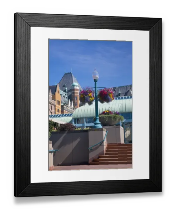 Framed Print : North America; Canada; Victoria; Historic Empress Hotel