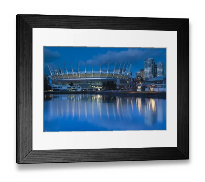 Framed Print : Canada, British Columbia, Vancouver, BC Place Stadium, morning