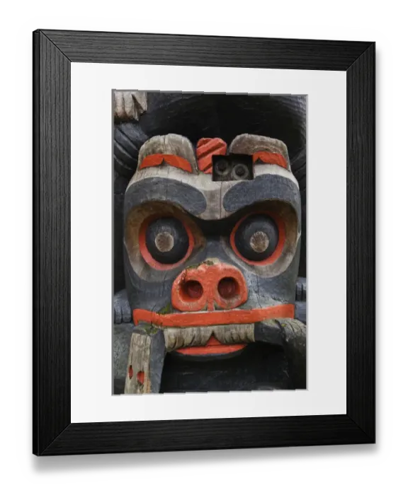 Framed Print : Canada, British Columbia, Vancouver Island, Victoria, First Nation Totem Pole, Thunderbird Framed Print : Canada, British Columbia, Vancouver Island, Victoria, First Nation Totem Pole, Thunderbird