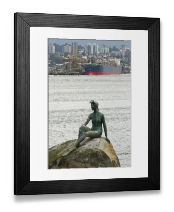 Framed Print : Girl in a Wetsuit statue, Stanley Park, Vancouver, British Columbia, Canada Framed Print : Girl in a Wetsuit statue, Stanley Park, Vancouver, British Columbia, Canada