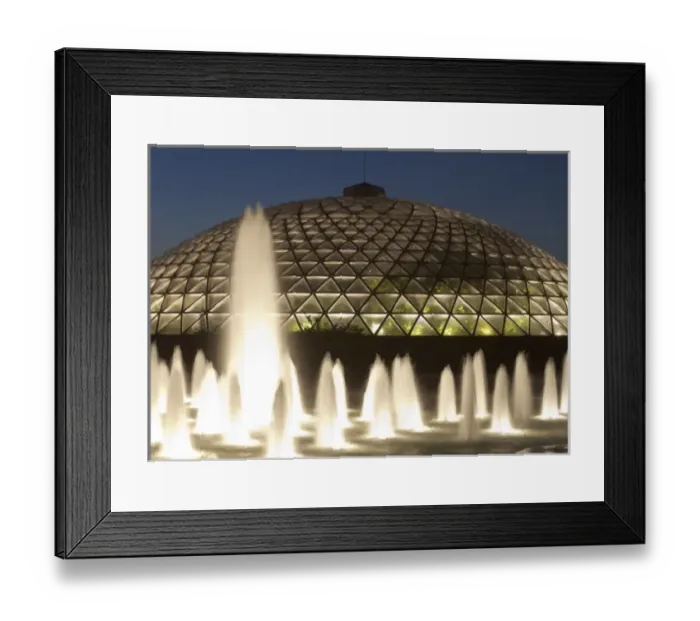 Framed Print : Bloedel conservatory, Queen Elizabeth Park, Vancouver, British Columbia, Canada