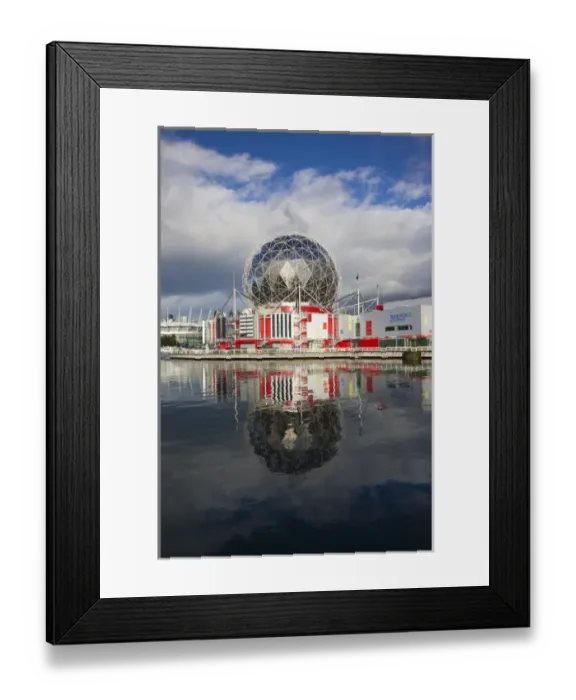 Framed Print : Canada, British Columbia, Vancouver, Granville Island, morning view of False Creek Framed Print : Canada, British Columbia, Vancouver, Granville Island, morning view of False Creek