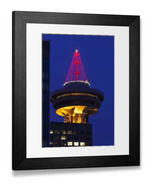 Framed Print : Canada, British Columbia, Vancouver, Vancouver Lookout Building, dawn Framed Print : Canada, British Columbia, Vancouver, Vancouver Lookout Building, dawn