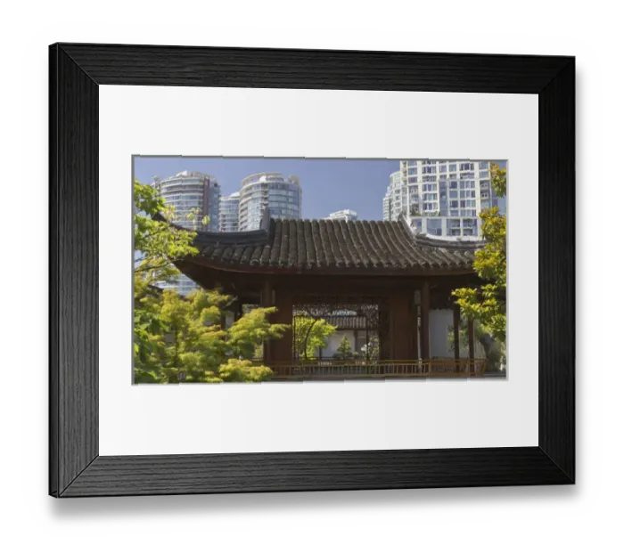 Framed Print : Dr. Sun Yat-Sen Chinese garden in Chinatown, Vancouver, British Columbia, Canada Framed Print : Dr. Sun Yat-Sen Chinese garden in Chinatown, Vancouver, British Columbia, Canada