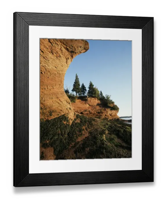 Framed Print : Canada, New Brunswick, Bay Of Fundy, St. Martins, Sea caves at Hacks Beach Framed Print : Canada, New Brunswick, Bay Of Fundy, St. Martins, Sea caves at Hacks Beach