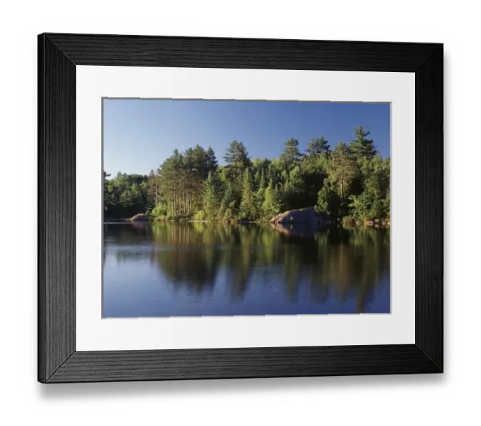 Framed Print : Canada, Ontario, View of Lake Framed Print : Canada, Ontario, View of Lake