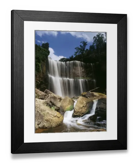 Framed Print : Canada, Ontario, Hamilton, View of Websters Falls Framed Print : Canada, Ontario, Hamilton, View of Websters Falls