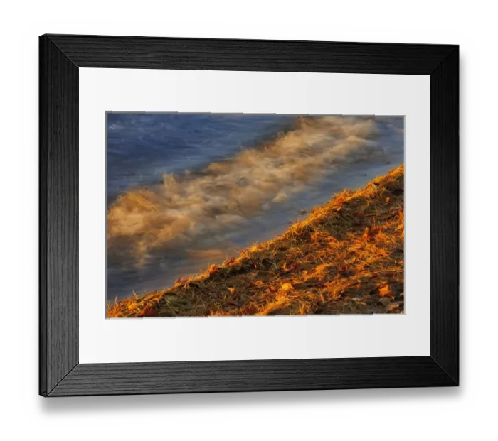 Framed Print : Canada, Ontario. Waves on shore of Lake Muskoka at sunset Framed Print : Canada, Ontario. Waves on shore of Lake Muskoka at sunset