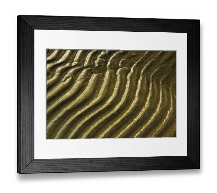 Framed Print : Canada, Ontario, Wahnekewaning Beach. Ripples in shore sand of Georgian Bay. Credit as Framed Print : Canada, Ontario, Wahnekewaning Beach. Ripples in shore sand of Georgian Bay. Credit as