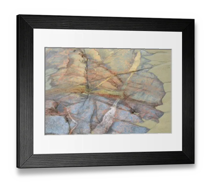 Framed Print : Canada, Ontario. Sand and rock in Neys Provincial Park