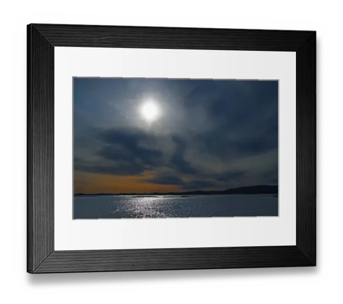 Framed Print : Canada, Ontario, Philip Edward Island. Storm front on Georgian Bay Framed Print : Canada, Ontario, Philip Edward Island. Storm front on Georgian Bay