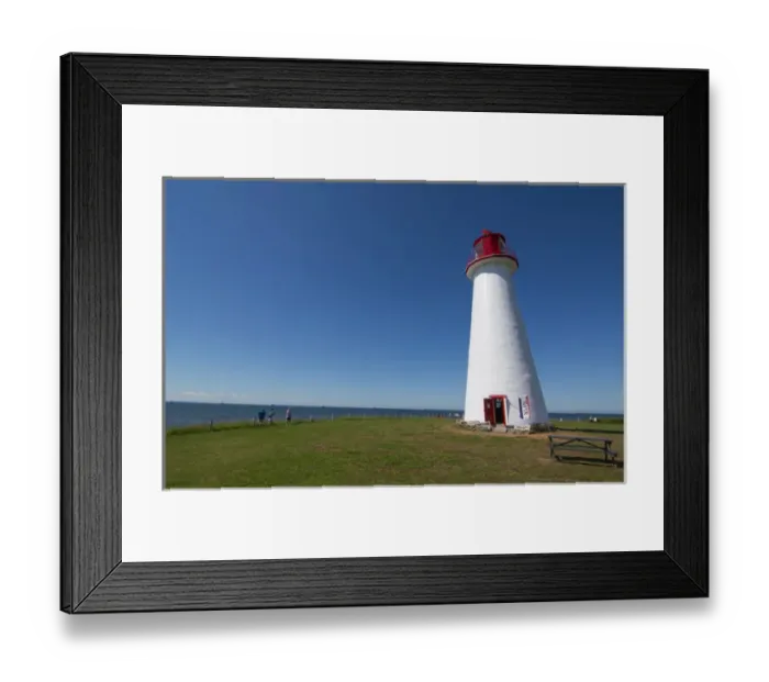 Framed Print : Canada Prince Edward Island, P. E. I. oldest lighthouse in PEI called Prim Point Light Framed Print : Canada Prince Edward Island, P. E. I. oldest lighthouse in PEI called Prim Point Light
