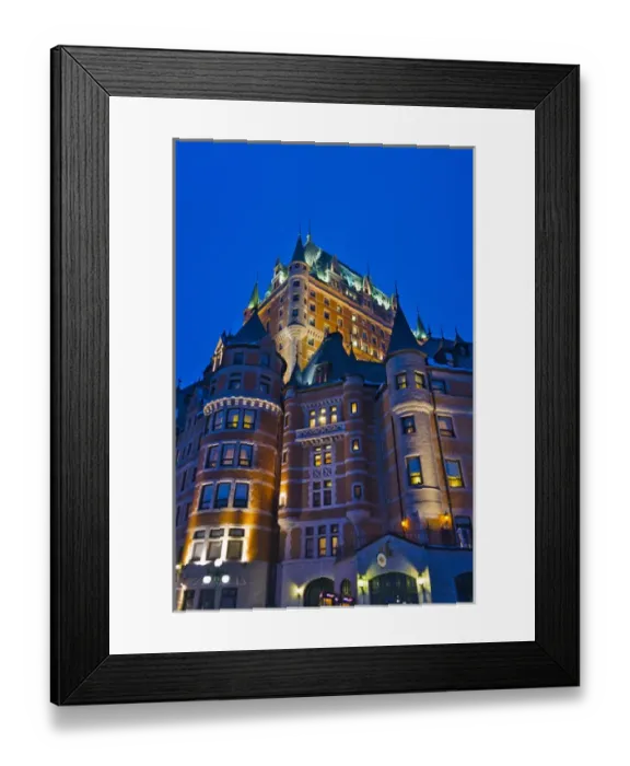 Framed Print : Fairmont Le Chateau Frontenac, Quebec City (UNESCO World Heritage site), Canada Framed Print : Fairmont Le Chateau Frontenac, Quebec City (UNESCO World Heritage site), Canada