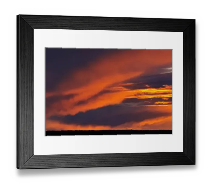 Framed Print : Canada, Saskatchewan. Storm over Prince Albert National Park at sunset. Credit as Framed Print : Canada, Saskatchewan. Storm over Prince Albert National Park at sunset. Credit as
