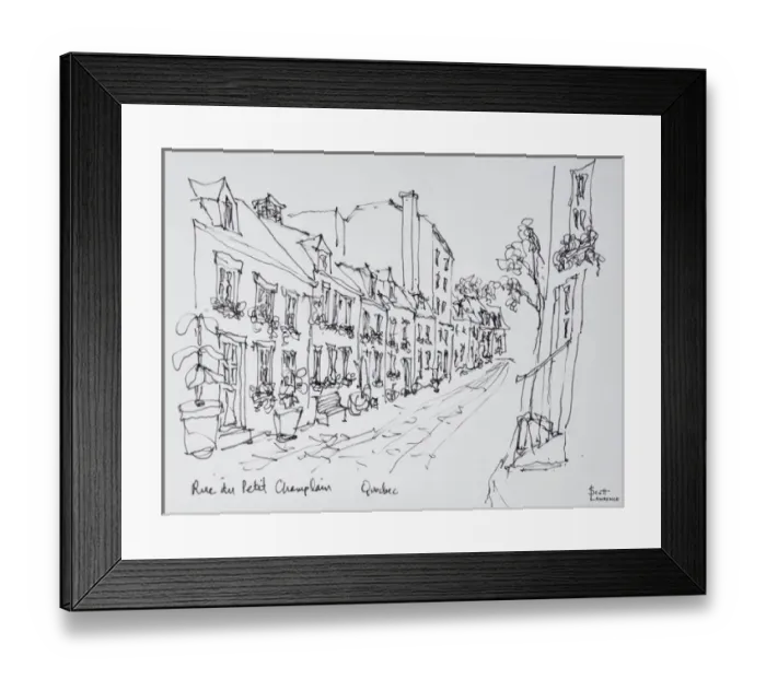 Framed Print : Artwork by Scott Lawrence
