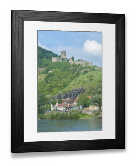 Framed Print : Europe, Austria, Wachau Valley, Danube RIver, Spitz Framed Print : Europe, Austria, Wachau Valley, Danube RIver, Spitz