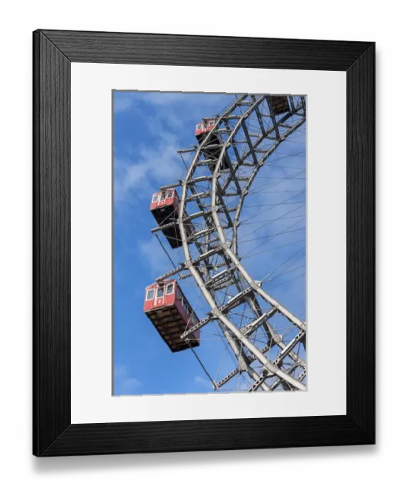 Framed Print : Europe, Austria, Vienna, Prater, amusement park, Ferris Wheel, 3rd Man Framed Print : Europe, Austria, Vienna, Prater, amusement park, Ferris Wheel, 3rd Man