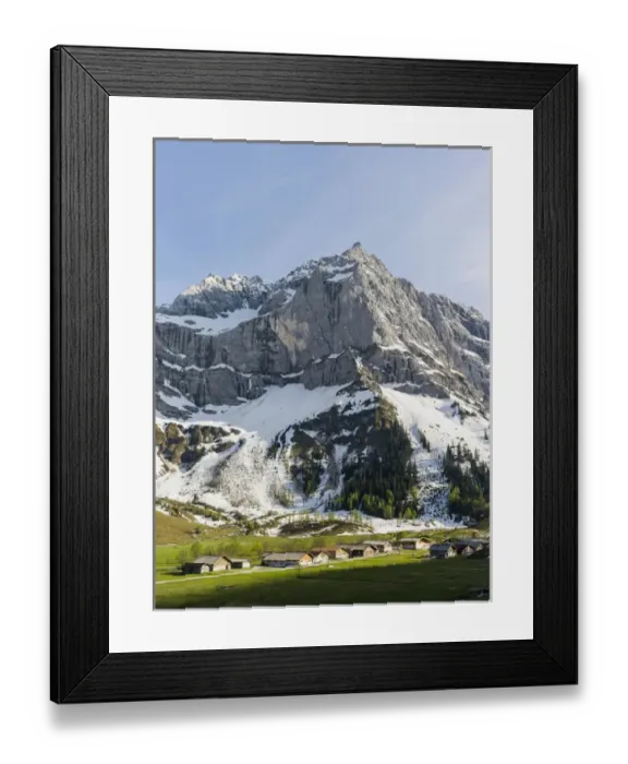 Framed Print : Eng Valley, Karwendel mountain range, Austria Framed Print : Eng Valley, Karwendel mountain range, Austria