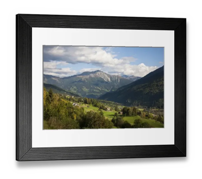Framed Print : The valley Virgental, Tyrol Europe, central europe, austria, East Tyrol, October