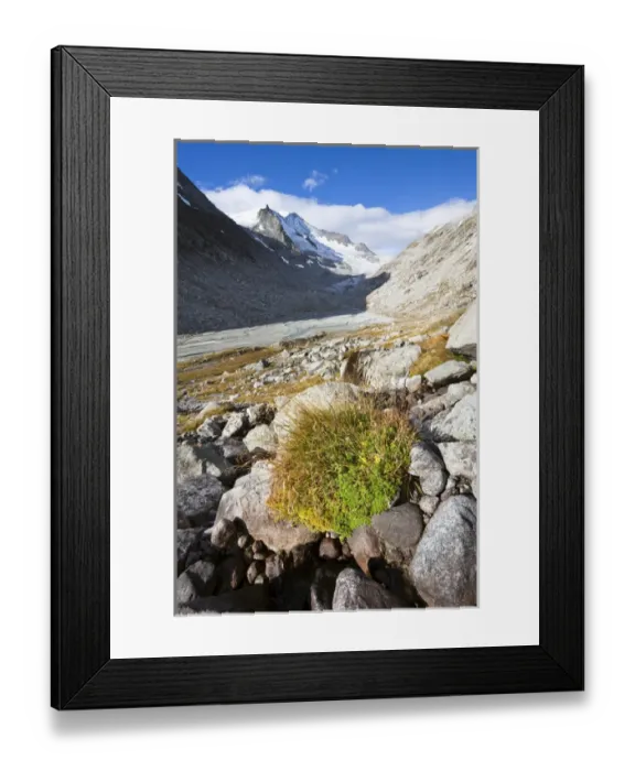 Framed Print : The glacier Viltragenkees in the National Park Hohen Tauern is showing signs of rapid retreat Framed Print : The glacier Viltragenkees in the National Park Hohen Tauern is showing signs of rapid retreat
