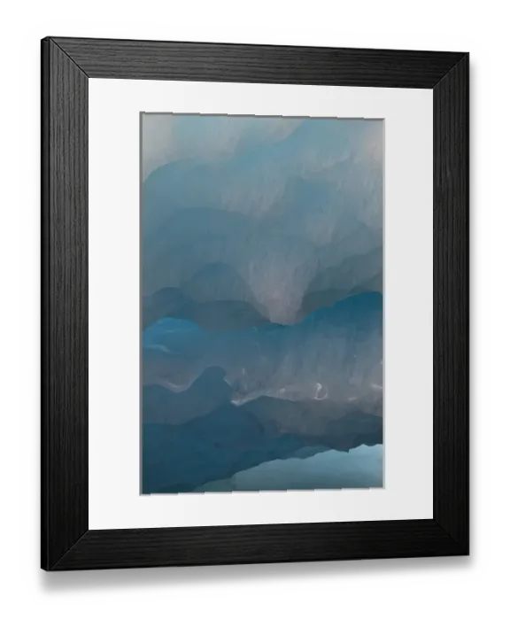 Framed Print : Melting glacier ice in an icecave of the Schlatenkees, which is one of the biggest Framed Print : Melting glacier ice in an icecave of the Schlatenkees, which is one of the biggest