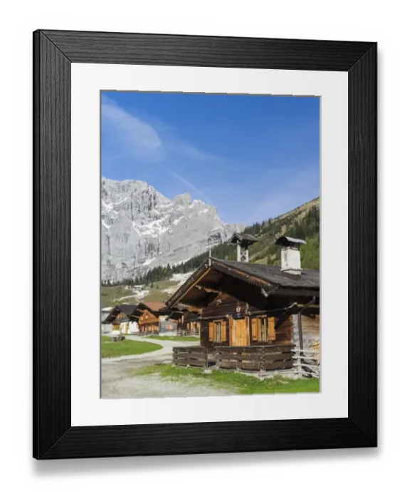 Framed Print : Eng Valley, Karwendel mountain range, Austria Framed Print : Eng Valley, Karwendel mountain range, Austria