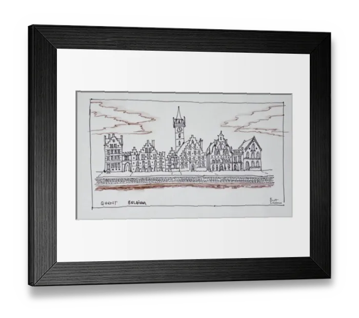 Framed Print : Artwork by Scott Lawrence